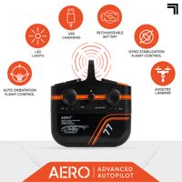 Quadricottero radiocomandato Aero Drone - Sharper Image