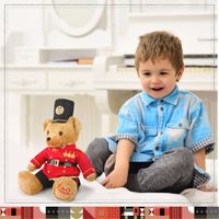 Orsetto soldato di peluche Anniversario 30 cm - FAO Schwarz