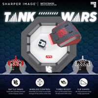 Set con 2 carri radiocomandati Battle Tracks - Sharper Image