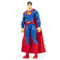 Personaggio Superman 30 cm con decorazioni originali, mantello e 11 punti di articolazione - DC Comics