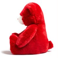 Orsetto rosso con glitter Anniversario 30 cm - FAO Schwarz