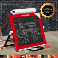 Lavagnetta 3 in 1 con LED, gessetti e pennarelli - FAO Schwarz