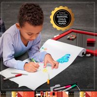 Lavagnetta 3 in 1 con LED, gessetti e pennarelli - FAO Schwarz