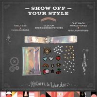 Borsa a tracolla decorabile fai da te - FAO Schwarz