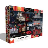 Set ferrovia motorizzato con personaggi in movimento e 30 binari - FAO Schwarz
