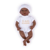 Bambola Dark Brown Eyes My FAO Doll Experience 40cm - FAO Schwarz