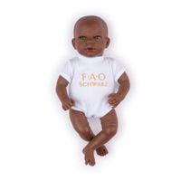Bambola Dark Brown Eyes My FAO Doll Experience 40cm - FAO Schwarz