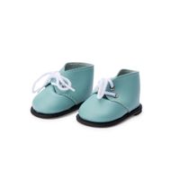 Scarponcino verde ottanio con lacci per My FAO Doll 40cm - FAO Schwarz