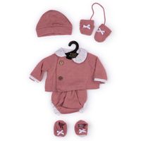 Completino in tricot rosa lampone per My FAO Doll 40cm - FAO Schwarz