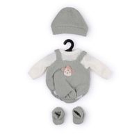 Salopette in tricot verde salvia per My FAO Doll 40cm - FAO Schwarz