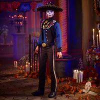 Ken Dia De Muertos con Abito Tradizionale e Volto Dipinto a Tema Calavera - Barbie - Barbie