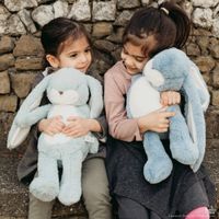 Peluche Sweet Nibble Stormy Blue 40 cm - Bunnies By The Bay