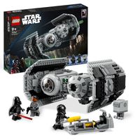 LEGO Star Wars 75347 TIE Bomber Model Building Kit, con Darth Vader e Spada Laser - LEGO, Star Wars