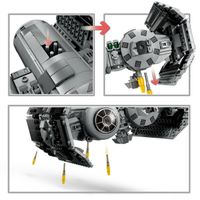 LEGO Star Wars 75347 TIE Bomber Model Building Kit, con Darth Vader e Spada Laser - LEGO, Star Wars