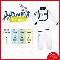 Costume Astronauta da 3 a 8 anni - Fancy World
