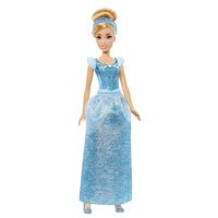 Cenerentola Bambola Snodata, con capi e accessori scintillanti, Disney Princess - Disney