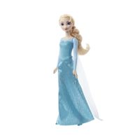 Elsa Bambola con abito esclusivo e accessori ispirati al film Disney Frozen, HLW47 - Disney