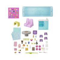Barbie Camper Dei Sogni Playset con veicolo di 76,2 cm con ruote funzionanti, piscina, scivolo e oltre 60 accessori - Barbie