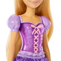 Rapunzel Bambola Snodata vestita alla moda con capi e accessori scintillanti, Disney Princess - Disney