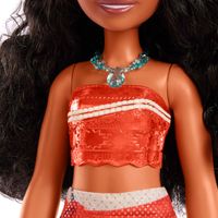 Vaiana Bambola Snodata con capi e accessori scintillanti, Disney Princess - Disney