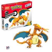 Mega Construx Pokémon Charizard Da Costruire con più di 200 mattoncini e ali snodabili - Mega Costruzioni, Pokémon