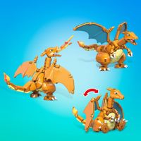 Mega Construx Pokémon Charizard Da Costruire con più di 200 mattoncini e ali snodabili - Mega Costruzioni, Pokémon