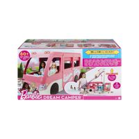 Barbie Camper Dei Sogni Playset con veicolo di 76,2 cm con ruote funzionanti, piscina, scivolo e oltre 60 accessori - Barbie