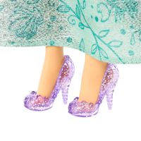 Ariel Bambola Snodata con capi e accessori scintillanti, Disney Princess - Disney