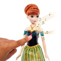 Anna "Oggi per la prima volta", Bambola che canta con look esclusivo dal film Disney Frozen - Disney