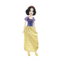 Biancaneve Bambola Snodata con capi e accessori scintillanti, Disney Princess - Disney