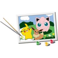 Creart Pokémon Classics, Serie D, Kit per dipingere con i numeri - Creart, Pokémon