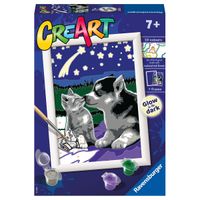 Creart Amici Per Sempre, Serie E, Kit per dipingere con i numeri - Creart