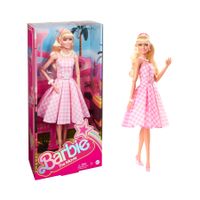 Barbie Margot Robbie da collezione con abito vintage dal film Barbie, da collezione - Barbie