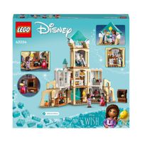LEGO Disney Wish 43224 Il Castello di Re Magnifico, Gioco da Costruire dal Film Wish con Mini Bamboline - Disney, LEGO