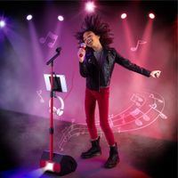 Microfono e Supporto per Karaoke Stage Stars - FAO Schwarz