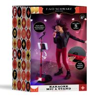Microfono e Supporto per Karaoke Stage Stars - FAO Schwarz