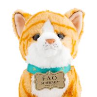 Gatto Ginger di peluche Planet Love 100% da plastica riciclata, 25 cm - FAO Schwarz