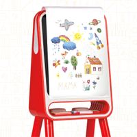 Lavagnetta con cavalletto Sketch & Glow 3-In-1 Art Studio - FAO Schwarz