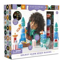 Set Costruzioni Galaxy Glow Space Blocks - FAO Schwarz