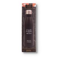 Borraccia Termica FAO Schwarz Nero Opaco, 500ml - FAO Schwarz