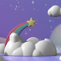 Set da Colorare Daydream Magic Pals Cloud - FAO Schwarz