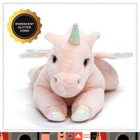 Pegaso di Peluche Cuddly con Pelliccia Ultra Morbida, 38 cm - FAO Schwarz
