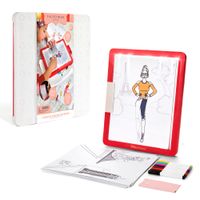 Tavoletta moda da ricalco Flawless Fashion Designer Light-Up - FAO Schwarz