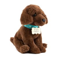 Labrador di peluche Planet Love 100% da plastica riciclata, 25 cm - FAO Schwarz