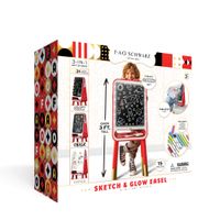 Lavagnetta con cavalletto Sketch & Glow 3-In-1 Art Studio - FAO Schwarz