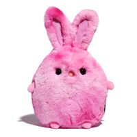Coniglietto di Peluche Chibi Rosa, 25 cm - FAO Schwarz
