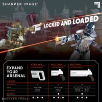 Handtank Laser Tag Attack Pack Sharper Image - Sharper Image