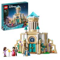 LEGO Disney Wish 43224 Il Castello di Re Magnifico, Gioco da Costruire dal Film Wish con Mini Bamboline - Disney, LEGO