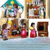 LEGO Disney Wish 43224 Il Castello di Re Magnifico, Gioco da Costruire dal Film Wish con Mini Bamboline - Disney, LEGO