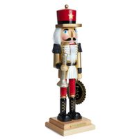 Schiaccianoci in legno con tromba 50 cm - FAO Schwarz